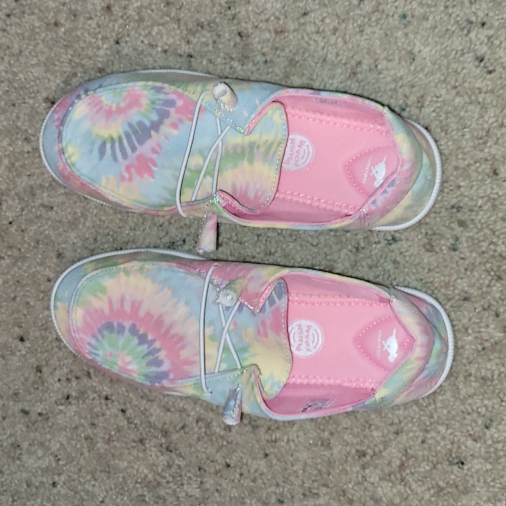 Rocketdog tye dye 7.5 slip pn shoes